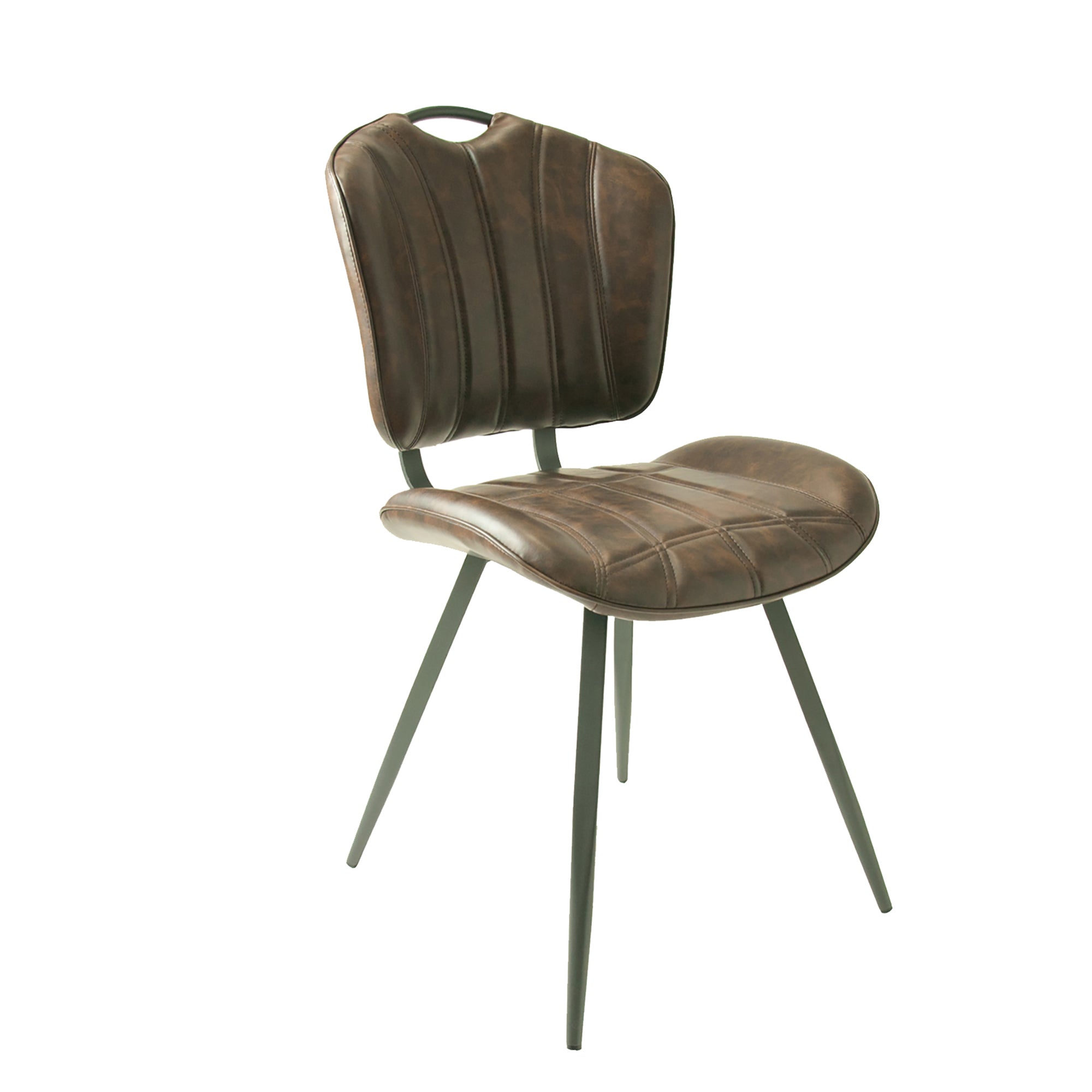 Austin Chesnut Brown Set of Two Dining Chairs